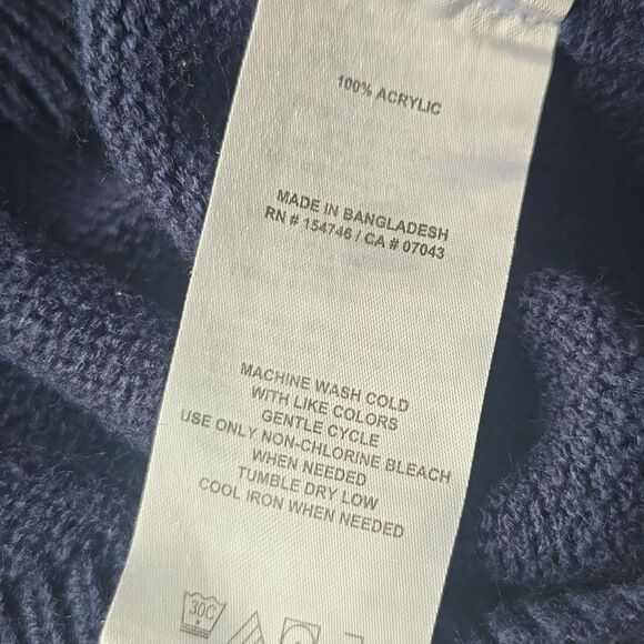 Mountain and Isles Pico Fair Isle Sweater Pink Blue Crew-neck Women's Large - Picture 4 of 8